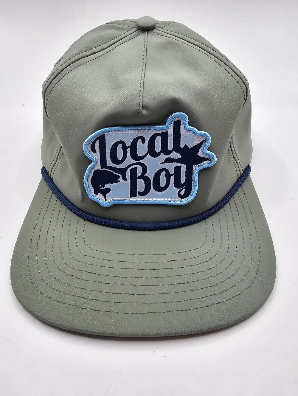 Local Boy Olive Green Trucker Hat, NWOT